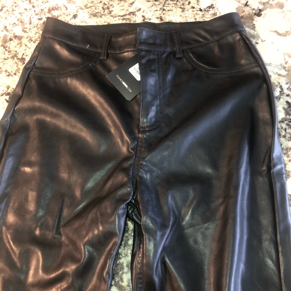 Fashion Nova Skinny Leather Pants